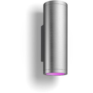 Philips Hue White & Color Ambiance Appear Wandleuchte rund Edelstahl 1200lm 915005976301 8718696176207