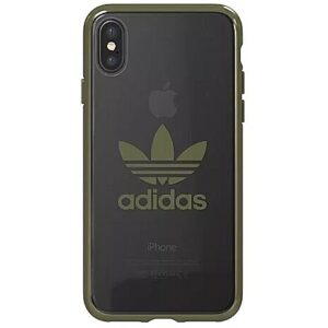 Adidas OR Clear Case - Bumper for Apple iPhone X / XS Green (EU Blister) AD-OR-CC-IPHXS-GR 8718846051408