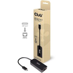 Club3D CLUB 3D USB TYPE C 3.1 GEN 1 TO RJ45 2.5GB ETHERNET ADAPTER CAC-1520 8719214471248