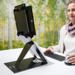 R-GO Tools RISER TABLET AND LAPTOP STAND ADJUSTABLE BLACK RGORIDUOBL 8719274491156