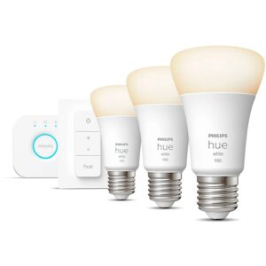 Philips Hue White E27 3er Starter Set inkl DS 3x1050lm 75W 929002469204 8719514289130