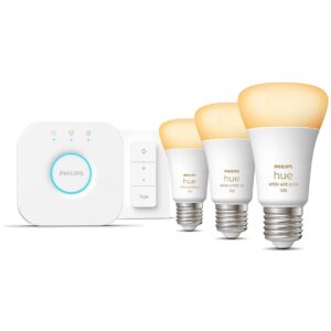 Philips Hue White Ambiance E27 3er Starter Set inkl DS 3x800lm 75W 929002468403 8719514291232