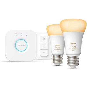 Philips Hue White Ambiance E27 8W 2er Starter Set inkl DS 929002468406 8719514291812