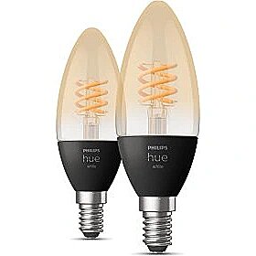 Philips Hue E14 candle twin pack 2x300lm - Filament - White Amb. 929002479502 8719514302211