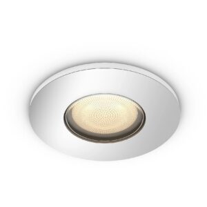 Philips Hue White Ambiance Adore Einbaustrahler rund Silber 1x350lm 929003055801 8719514340794