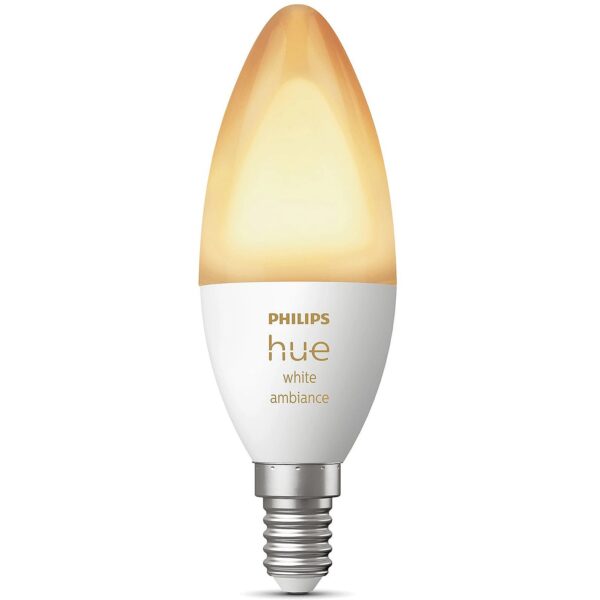 Philips Hue White Ambiance E14 Kerze Einzelpack 470lm 929002294403 8719514356658