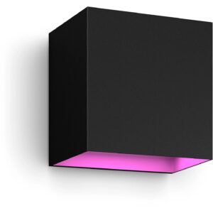 Philips Hue White & Color Ambiance Resonate Wandleuchte einstrahlig Schwarz 929003553001 8719514466777