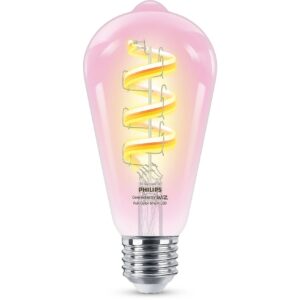 Wizarding World WiZ Philips Smart WiFi Filament Clear ST64 E27 6.3W 470Lm RGB 8720169165816 8720169165816