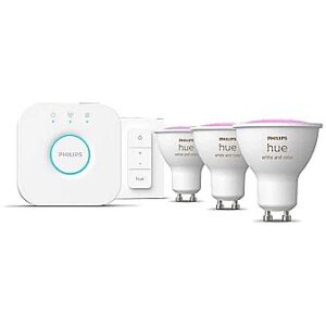 Philips Hue White & Color Ambiance GU10 Dreierpack Starterset inkl DS 929003666510 8720169254503