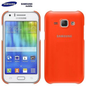 Samsung EF-PJ100BOE Original Super Slim Plastic Back Case J100H Galaxy J1 Orange (EU Blister) EF-PJ100BOEGWW 8806086747172