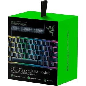 Razer PBT Keycap + Coiled Cable Upgrade Set