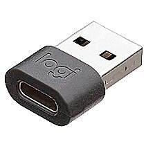 Logitech ZONE WIRED USB-A ADAPTER GRAPHITE WW 989-000982 97855163028