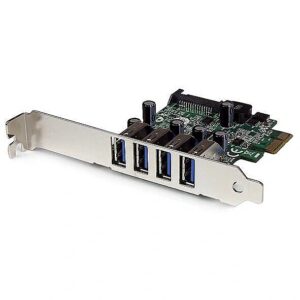 Startech 4 PORT PCIE USB 3.0 CARD . PEXUSB3S4V 0065030848961