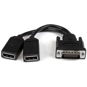 Startech 8IN DMS-59 TO DUAL DP CABLE CABLE ADAPTER - DMS TO 2X DP DMSDPDP1 0065030859592