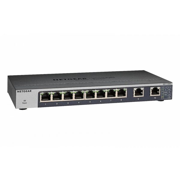 Netgear GS110MX Switch Unmanaged 8xGE 2x10GE GS110MX-100PES 0606449128871