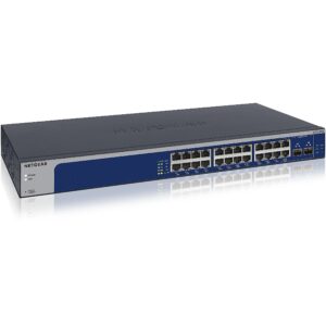 Netgear 24P.10-GB ETH SMART MGD SWITCH MGD PLUS GIGABIT/MULTI-GIGABIT   IN XS724EM-100EUS 0606449129489