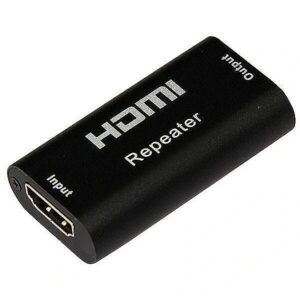 Techly HDMI signal repeater 4K up to 40m black 100501 8051128100501