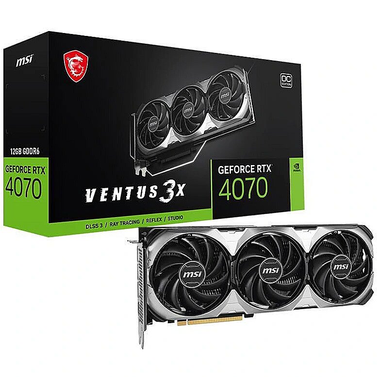 GEFORCE RTX 4070 VENTUS 3X E1 12G OC