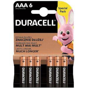 Duracell Basic AAA/LR3 blister 6szt