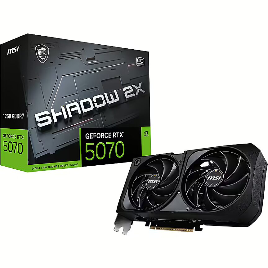 GeForce RTX 5070 12G SHADOW 2X OC