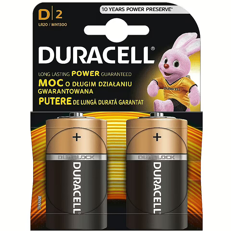 DURACELL Basic D/LR20 K2